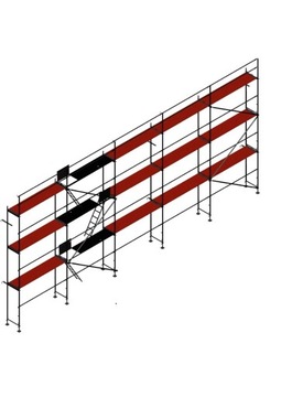 Rusztowanie pletak 15x8,5