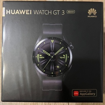 HUAWEI WATCH GT 3 Case black stainless steel case