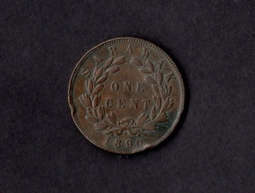 1 cent 1890 Sarawak