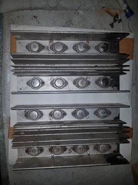 16 tranzystorów kd502 wraz z radiatorami  