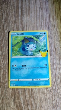 Karta pokemon Sobble non holo McDonald 2021