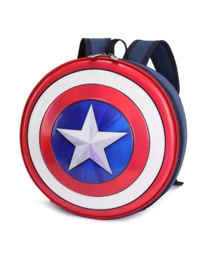 Plecak tarcza Avengers Kapitan Ameryka Thor z PL