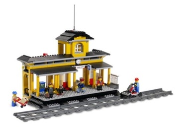 LEGO 7997 City - Stacja kolejowa - Unikat - 100%