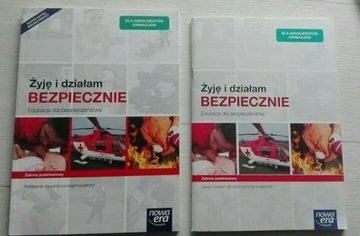 Żyję i działam bezpiecznie podręcznik + ćwiczenia