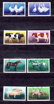 Fi 2231 - 2238 seria znaczków kasowanych.