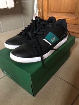 Lacoste Europa 120 1 buty męskie, czarny,rozmiar44