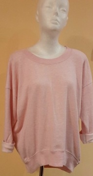 tunika bluza różowa asymetryczna, 42.