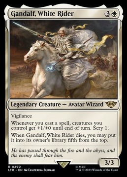 Gandalf, White Rider MTG