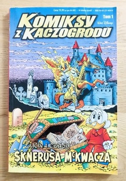 Komiksy z Kaczogrodu Tom 1 Życie i czasy Sknerusa