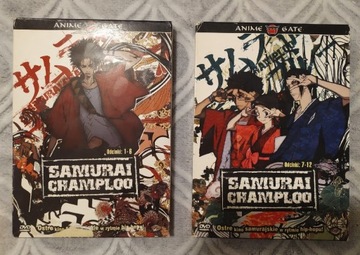 Samurai champloo odcinki 1-6. 7-12 filmy dvd