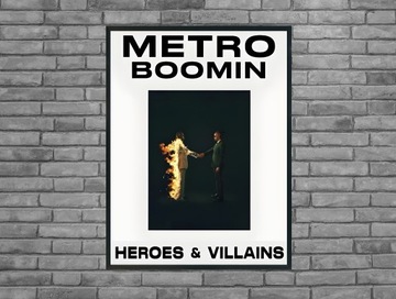 Plakat metro boomin geroes and villains