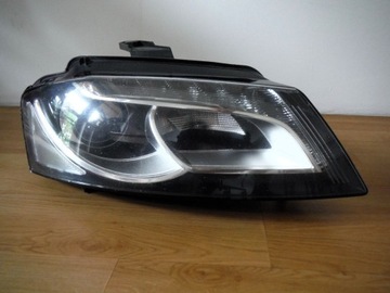 AUDI A3 8P LIFT 08- REFLEKTOR PRAWY BIXENON