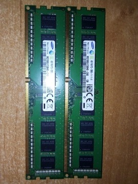 Pamięć RAM Samsung DDR3 4GBx2 1600