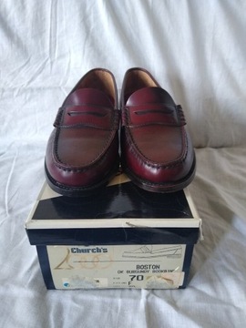 Church's Boston UK 7 Loafer Burgund