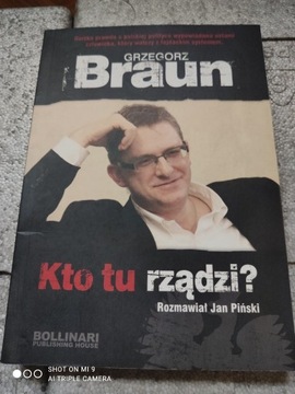 Braun Kto tu rządzi? autograf