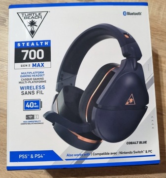 TURTLE BEACH Stealth 700 Gen 2 Max Kobaltowy