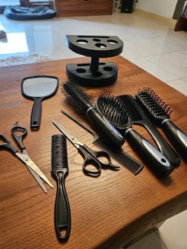 Zestaw fryzjerski, 10 elementów