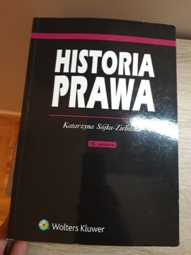 Historia Prawa wydanie 15