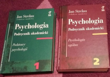 Psychologia podręczniki tomy 1, 2 Strelau 