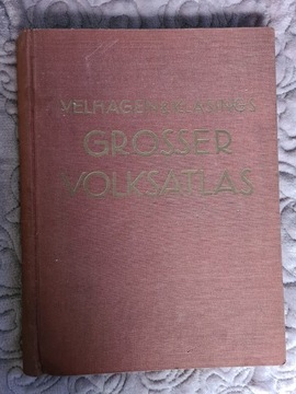 Grosser Volksatlas - Velhagen & Klasings