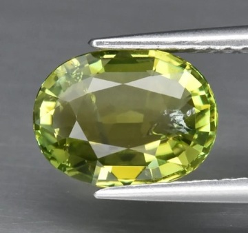 Naturalny Zielony Turmalin 1.46ct 8.6 x 6.6 mm 