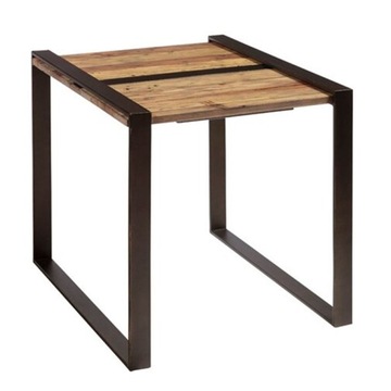Stolik kawowy drewno/ metal