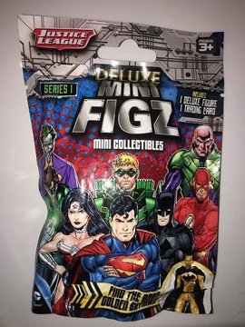 UNIKAT ! Justice League Deluxe Mini Figz Seria 1 !