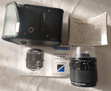 Tamron 35-70 f3.5 CF Macro compact zoom Adaptall 2
