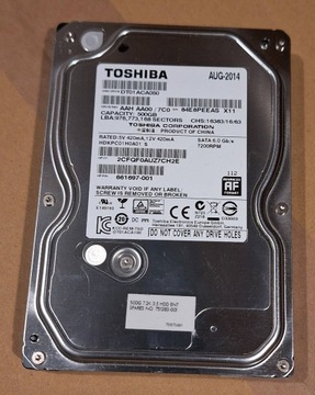 Dysk Toshiba 500 GB 3.5" SATA III (DT01ACA050)