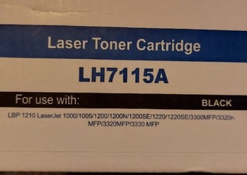 Toner HP LH7115A LaserJet 1000 / 1200SE /|Black#10