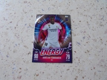 TOPPS MATCH ATTAX 2023/2024 ENERGY, TCHOUAMENI EN5