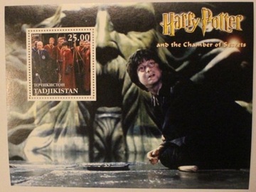 Harry Potter - BLOCZEK CZYSTY 2002 rok TADŻYKISTAN