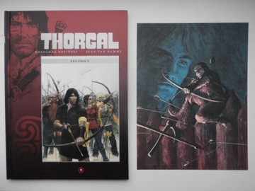 Thorgal, Łucznicy, grafika wyd. Hachette