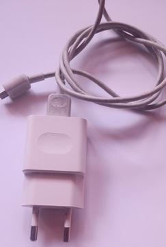 Ładowarka Huawei 1A używana plus kabel USB typu-B