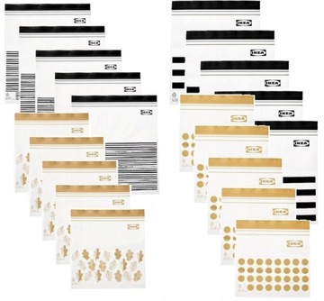 IKEA ISTAD Woreczki torebki na żywność 110szt