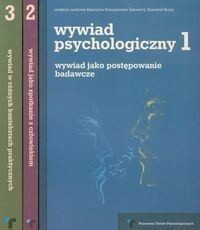 Wywiad psychologiczny tom 1 2 3 książki nowe