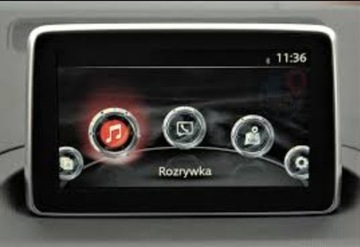 Aktualizacja/polski język MZD Connect radio mazda