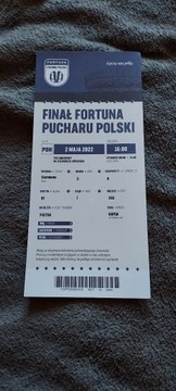 Bilet Kolekcjonerski Puchar Polski 2022