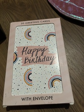 Kartki z życzeniami z kopertą 