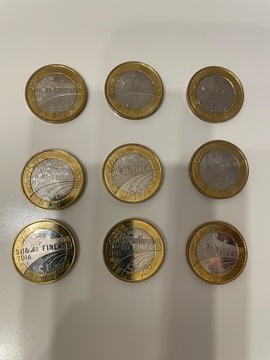 5 Euro okolicznościowe Finlandia - sport