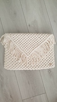 Pokrowiec na laptopa Handmade Makrama 100% bawełna