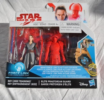 figurka STAR WARS Rey (Jedi Training) Force Link