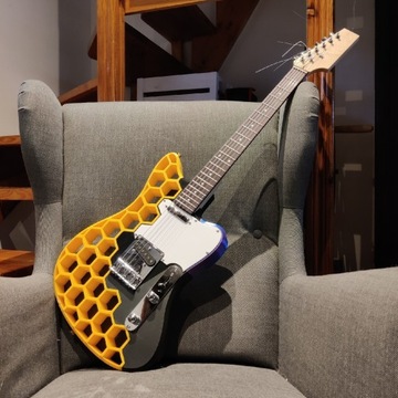 Gitara elektryczna 3D