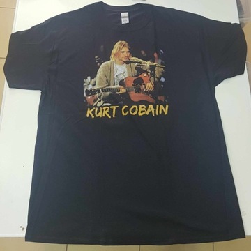Koszulka Kurt Cobain NIRVANA (Dwustronna)
