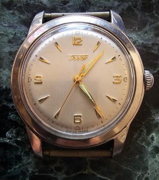  Tissot zegarek lata 50-te XXw.Vintage 