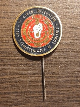 Odznaka IV Zjazd Delegatów Izby Rzemieślniczej 