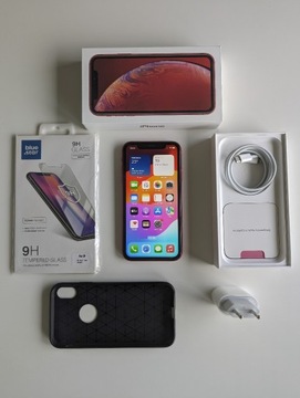 iPhone XR 64 GB RED (kondycja orginalnej baterii 100%)