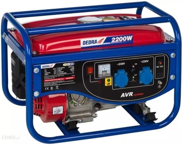 DEDRA AGREGAT PRĄDOTWÓRCZY 2kW 2200W DEGB2510