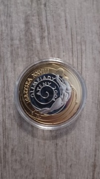 Moneta 10 zł Ateny 2004