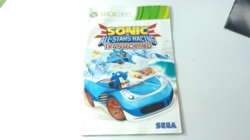 Instrukcja Sonic all stars racing transformed x360